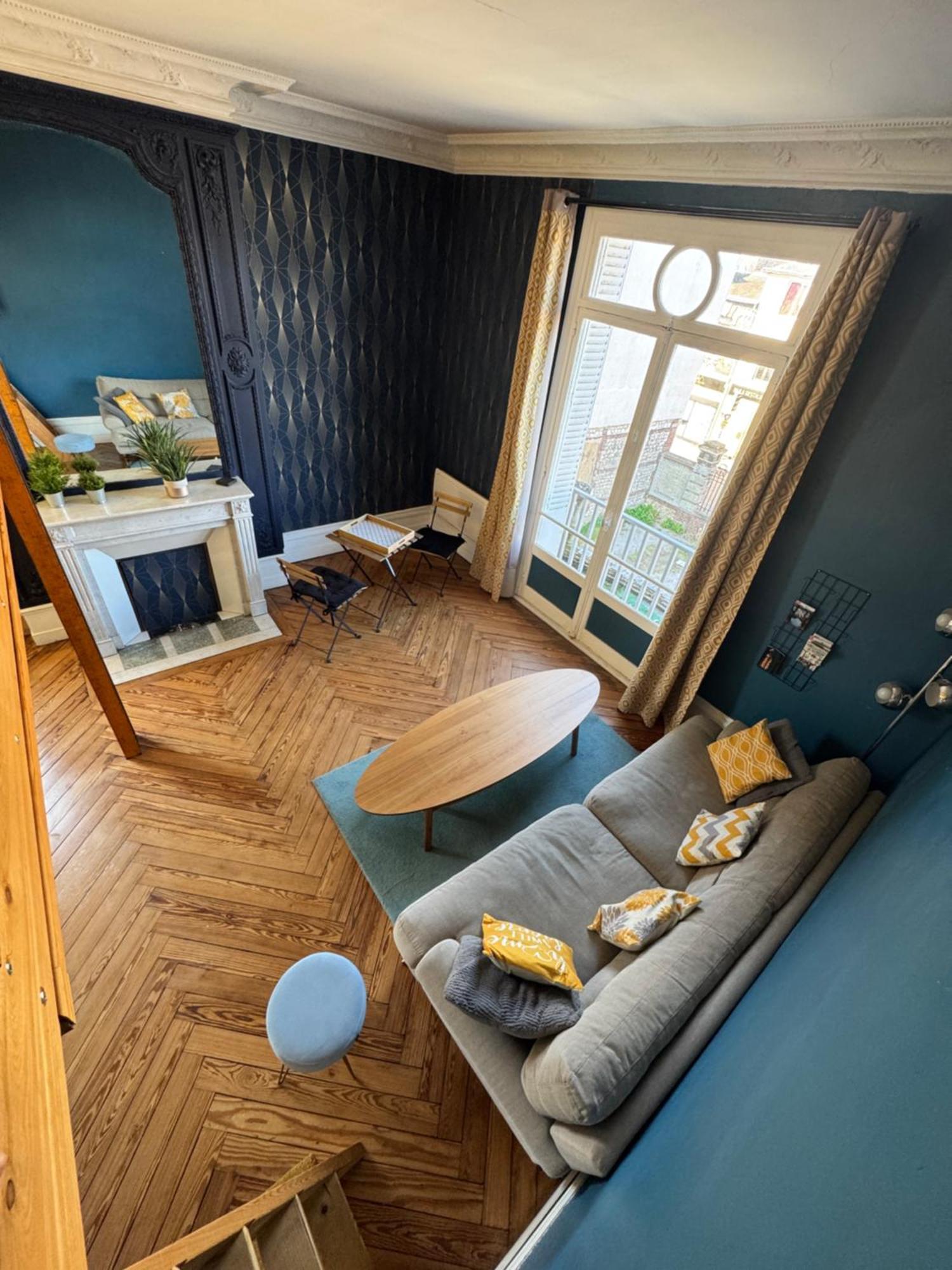 Studio A Rouen Avec Mezzanine Eksteriør bilde